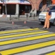 В Курске обновляют дорожную разметку