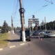 Курск. На проспекте Победы машина врезалась в столб, двое раненых (фото ДТП)