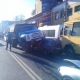 В центре Курска у грузовика отказали тормоза. Разбиты три легковушки и две маршрутки (ФОТО)
