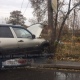 В Курск женщина на «Ниве» протаранила столб, ранена пассажирка (фото)