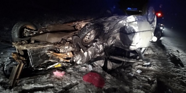 Ночная авария в Октябрьском районе унесла жизнь водителя "Лады"