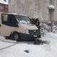 В Курске загорелся еще один микроавтобус