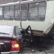 Утром в Курске произошло две аварии с маршрутками