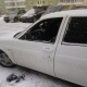 Курск. На проспекте Клыкова девушка битой разбила машину