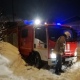 В центре Курска горела машина в гараже