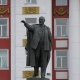 Памятник Ленину на Красной площади Курска нуждается в ремонте