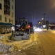 В Курске и области продолжают расчистку дорог после снегопада