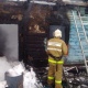 Под Курском огонь уничтожил жилой дом