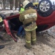 В Курске перевернулся «Фольксваген», водитель от медосвидетельствования отказался