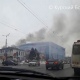 На рынке в центре Курска горел контейнер с вещами
