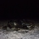 Под Курском перевернулась девушка на «Приоре»