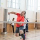 Куряне сыграли в бадминтон с космонавтом