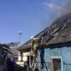 В Курской области пожар уничтожил крышу дома