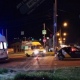 Курск. Пьяный водитель спровоцировал аварию, в которой пострадала пассажирка такси