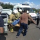 Под Курском столкнулись ВАЗ и КамАЗ, пострадали четыре человека