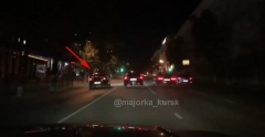 Курская полиция проверит гонщиков, устроивших опасные покатушки в центре города (ВИДЕО)