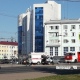 Курск. На Красной площади такси на переходе сбило 19-летнего парня (фото)