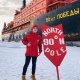Курский школьник жарил барбекю на Северном полюсе