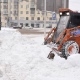 В Курске определились, где будут хранить снег