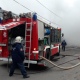 Под Курском сгорела машина в 2-этажном гараже