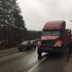 Массовая авария на выезде из Курска. Есть пострадавший