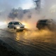 В Курске снова прорвало теплосеть, улицу затопило кипятком