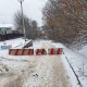 В Курске «пьяную дорогу» перекрыли бетонными блоками