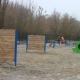 В Курске завершают обустройство площадки для выгула собак