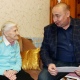 Президент России поздравил курянку со столетием