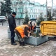 В Курске ремонтируют новые лавочки, сломанные вандалами