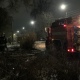 Ночью в Курске горел жилой дом
