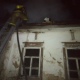 Под Курском выгорел дом