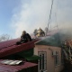 В Курске горит жилой дом