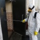 На улицах Курска появились военные дезинфекторы