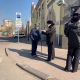 Полицейские патрули на улицах Курска напоминают горожанам о самоизоляции