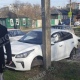 Курск. Участниками ДТП стали две машины и столб