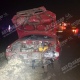 В тумане под Курском попали в аварию три машины