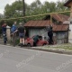В Курске машина съехала с дороги в забор частного подворья