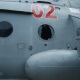 В Курске вандалы выбили иллюминаторы у вертолета «Ми-8»