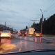 В Курске потоп: движение остановилось, пропало электричество