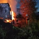 Курск. На Магистральном ночью сгорели три грузовика