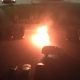В Курске сгорела иномарка