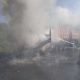 В Курской области сгорел «КамАЗ»