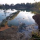 Грунт на курских Цветных озерах обрушился из-за осадков