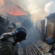 В Курской области сгорели дом и грузовик