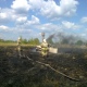 В Курской области сгорели машины