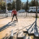 В Курске ремонтируют отремонтированную Театральную площадь
