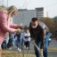 В Курске на улице Перекальского высадили «Сад новорожденных»
