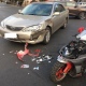 Погоня ГИБДД по Курску за мотоциклистом завершилась ДТП