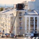 В Курске на здании «шестерки» демонтируют видеоэкран